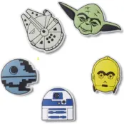 Crocs Pin - Jibbitz - Star Wars 5 Pack - för flerfärgad
