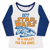 Star Wars 1977 Girly Baseball Tee, Long Sleeve T-Shirt
