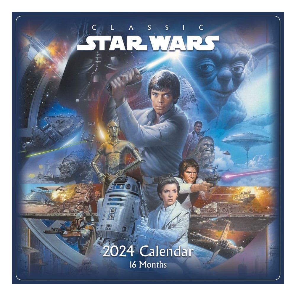 Star Wars 2025 30X30 Square Calendar Star Warsbutiken