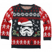 Star Wars Christmas jumper - Barn - Up to snow good - 110/116 158/164 - för barn - flerfärgad