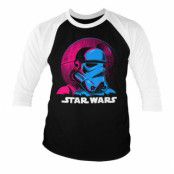 Star Wars - Colorful Trooper Baseball 3/4 Sleeve Tee, Long Sleeve T-Shirt
