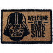 Star Wars Dörrmatta - Welcome To The Dark Side - för  brun/svart