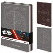Star Wars - Disney Anteckningsbok - Empire - A6 - Twin Pack - för None - flerfärgad