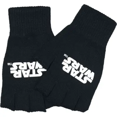 Star Wars - Disney Fingervantar - Logo - för Dam - svart