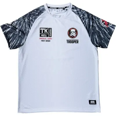 Star Wars - Disney Jersey - Stormtrooper - 77 - S XXL - för Herr - flerfärgad