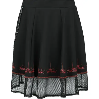 Star Wars - Disney Kort kjol - Dark Side - S XXL - för Dam - svart