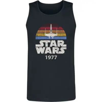 Star Wars - Disney Linnen - X-Wing 1977 - S XXL - för Herr - svart