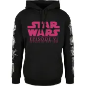 Star Wars - Disney Luvtröja - Episode 6 - die Rückkehr der Jedi Ritter - 40th Anniversary - S XXL - för Herr - svart