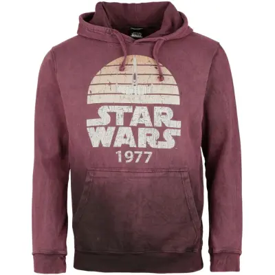 Star Wars - Disney Luvtröja - X-Wing - S XXL - för Herr - röd