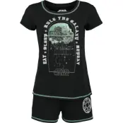 Star Wars - Disney Pyjamas - Rule The Galaxy - S - för Dam - svart