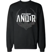 Star Wars - Disney Sweatshirt - Andor - S XXL - för Herr - svart
