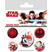 Star Wars Episode VIII - Resist Pin Badges 5-Pack
