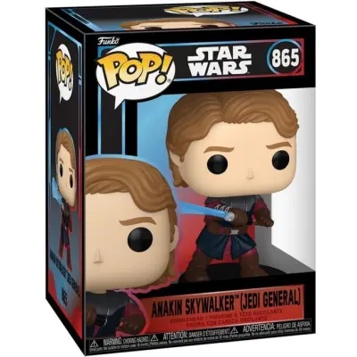 Star Wars - Jedi General Anakin Skywalker Vinyl Figur 865 - Funko Pop! - Funko Shop Europe