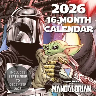 Star Wars Kalender - The Mandalorian - Wandkalender 2026 - för  flerfärgad