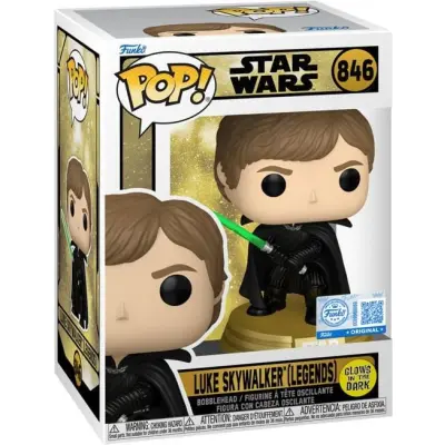 Star Wars - Legends - Luke (Glow in the Dark) Vinyl Figur 846 - Funko Pop! - Funko Shop Europe