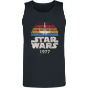Star Wars Linnen - Star Wars - X-Wing 1977 - S XXL - för Herr - svart