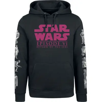 Star Wars - Disney Luvtröja - Episode 6 - 40th Anniversary - S L - för Herr - svart