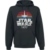 Star Wars - Disney Luvtröja - 1977 - S XXL - för Herr - svart