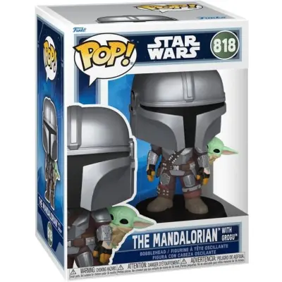 Star Wars - Mandalorian & Grogu Vinyl Figure 818 - Funko Pop! - Funko Shop Europe