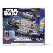 Star Wars Micro Galaxy Squadron - Razor Crest with Figures