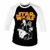 Star Wars - Solo Baseball 3/4 Sleeve Tee, Long Sleeve T-Shirt