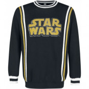 Star Wars - Disney Stickad jumper - Schriftzug - S XXL - för Herr - flerfärgad