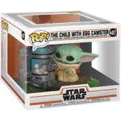 Star Wars - The Mandalorian - The Child with Egg Canister (Pop! Deluxe) Vinyl Figur 407 - Funko Pop! - Funko Shop Europe