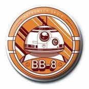 Star Wars Force Awakens - Bb8 - Button Badge 25Mm