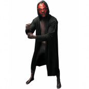 Licensierad Darth Maul Star Wars - Orginal Morphsuit Kostym med "ZAPPAR" Funktion
