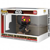 Star Wars - Episode I – The Phantom Menace - Darth Maul on Bloodfin Speeder (Pop! Ride Deluxe) vinylfigur 705 - Funko Pop! - Funko Shop Europe