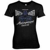 Darth Vader Management Consulting Girly Tee, T-Shirt