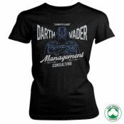 Darth Vader Management Consulting Organic Girly Tee, T-Shirt