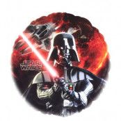 Heliumballong Star Wars rund med Darth Vader
