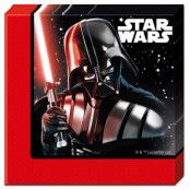 Servetter Star Wars Darth Vader med ljussvärdet 20-pack
