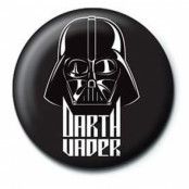 Star Wars - Darth Vader Black - Button Badge 25Mm