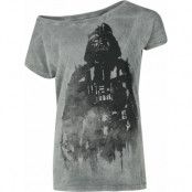 Star Wars - Disney T-shirt - Darth Vader - S 3XL - för Dam - grå