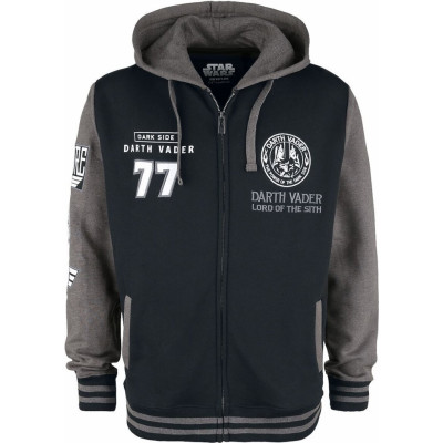 Star Wars - Disney Luvjacka - Darth Vader - S XXL - för Herr - svart/mörkgrå