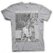 Star Wars Droids Night T-Shirt, Basic Tee