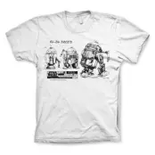 Star Wars R2-D2 Blueprint T-Shirt XXL