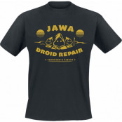 Star Wars T-shirt - Jawa Droid Repair - S XXL - för Herr - svart