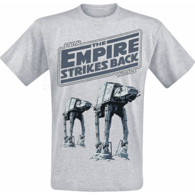 Star Wars - Disney T-shirt - The Empire Strikes Back - M 4XL - för Herr - grå