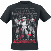 Star Wars - Disney T-shirt - Solo: A Star Wars Story - Imperial Stormtrooper - S 5XL - för Herr - svart