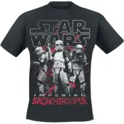 Star Wars - Disney T-shirt - Solo: A Star Wars Story - Imperial Stormtrooper - M 4XL - för Herr - svart