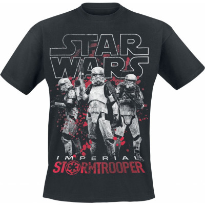 Star Wars - Disney T-shirt - Solo: A Star Wars Story - Imperial Stormtrooper - S 4XL - för Herr - svart