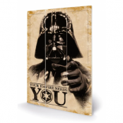 STAR WARS - Your Empire Needs You - Wood Print 20x29.5cm