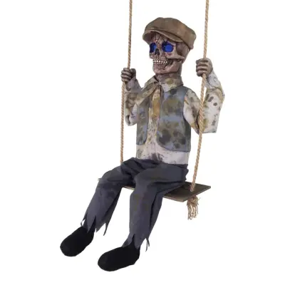 Gungande Skelett Prop