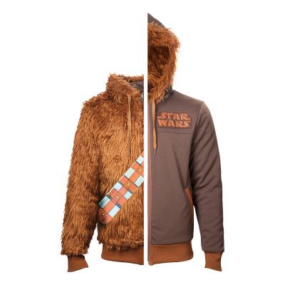 Star Wars Chewbacca Vändbar Hoodie - Small