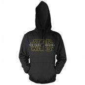 Star Wars The Force Awakens Logo Hoodie, XXL