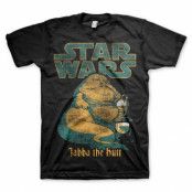 Star Wars Jabba The Hutt T-Shirt Svart