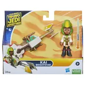 Star Wars Young Jedi Figur och Fordon Kai Brightstar - Star Wars Young Jedi Adventure -  Leksaksaffären